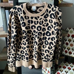Target Cheetah Print Sweater